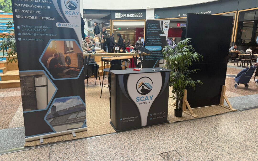 SCAY ÉNERGIE au Centre Commercial Kirchberg : venez nous rencontrer !